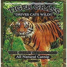 Tiger Grass Buds Organic Catnip 1 oz. Foil Bag
