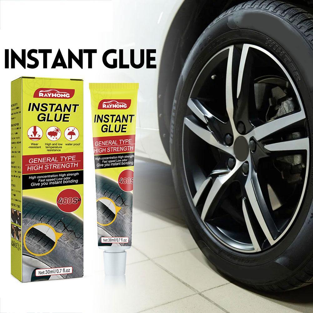Strong Rubber Black Tyre Puncture Repair Glue For Car Automotive