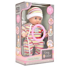 Teeny Baby Tiny Tears Doll 🍼 12" (30cm) Soft bodied 16 sounds - Age 10 mths +