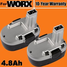 2X 18 Volt For Worx WA3152 NIMH Battery WA3127 WG150 WG152 WG153 WG250 Cordless