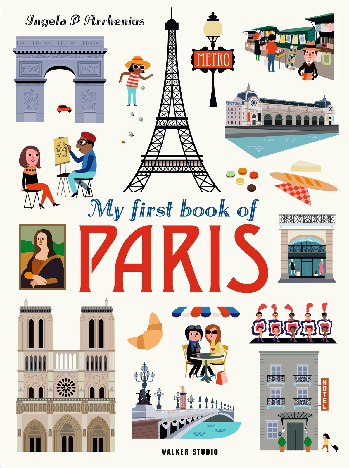 Thumbnail - Ingela P. Arrhenius | My First Book Of Paris | Buch | Englisch (2020)