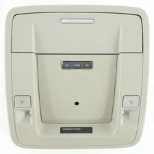 14 - 22 Silverado Sierra Overhead Console Map Lights Storage Gray