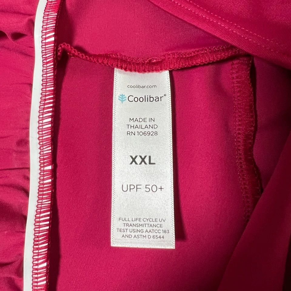 Платье женское Coolibar Boca Twist Cover Up UPF 50+ размер XXL плавательный курорт отпуск - Изображение 4 из 4