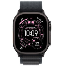 Image of Apple Watch Ultra 3 49mm Titanium Black Alpine Loop Black L - NEW Condition
