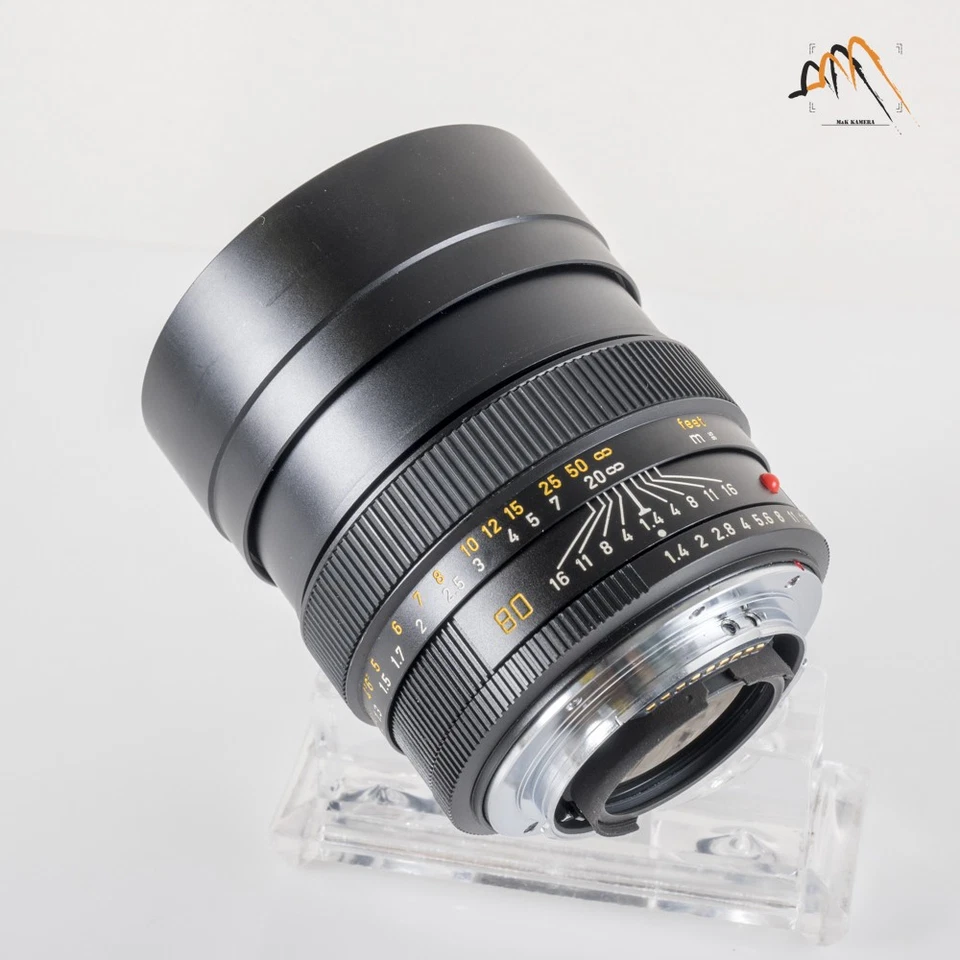 LEITZ Leica Summilux-R 80mm/F1.4 E67 Lens Yr.1983 Germany #23619 - Image 2 of 4