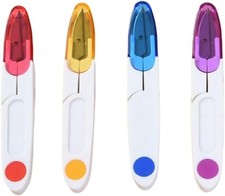 4Pcs thread snips Embroidery Scissors with Cover, for Multicolor