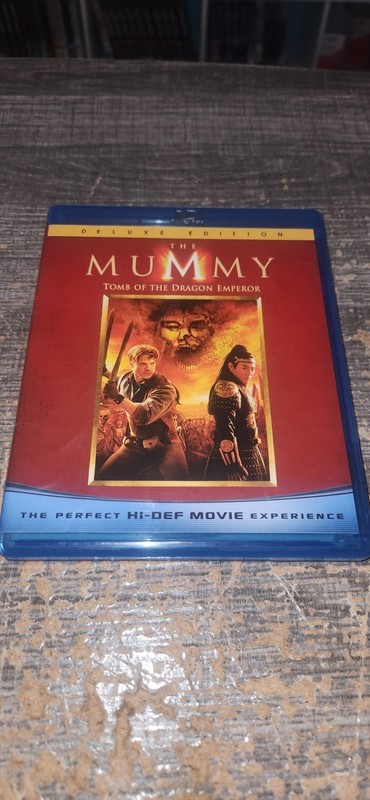  Bluray The Mummy: Tomb of the Dragon Emperor (Blu-ray Disc, 2008, 2-Disc Set)