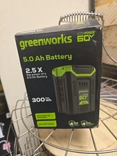 Greenworks 60V Li-Ion Ultra Power 5.0 Ah Battery Pack New 