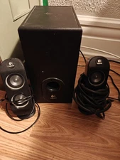 Subwoofer for Logitech X-530 5.1 System Main Unit - Subwoofer and 2 Speakers