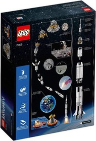 LEGO Ideas LEGO NASA Apollo Saturn V  21309 | 1969 pieces  Year: 2017