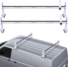 Van Ladder Rack - 2 Bar Anti-Slip, Adjustable Length 56''-64''