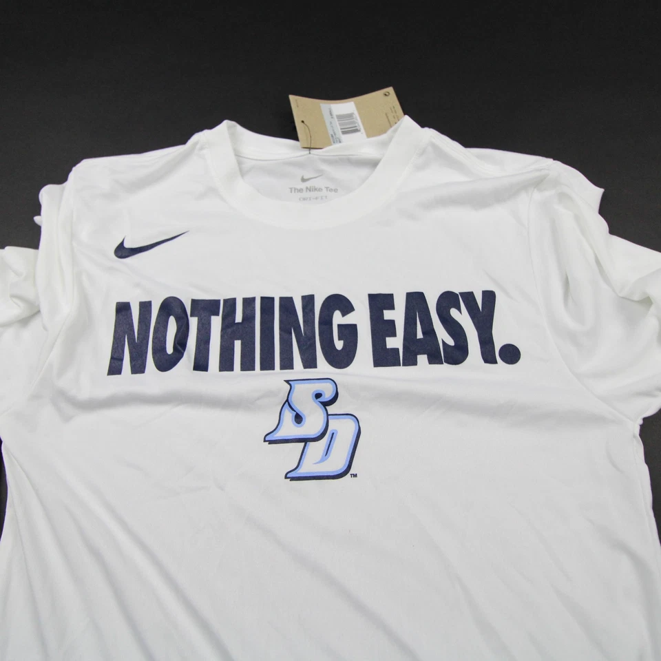 Рубашка мужская San Diego Toreros Nike Dri-Fit с длинным рукавом белая новая - Изображение 3 из 4