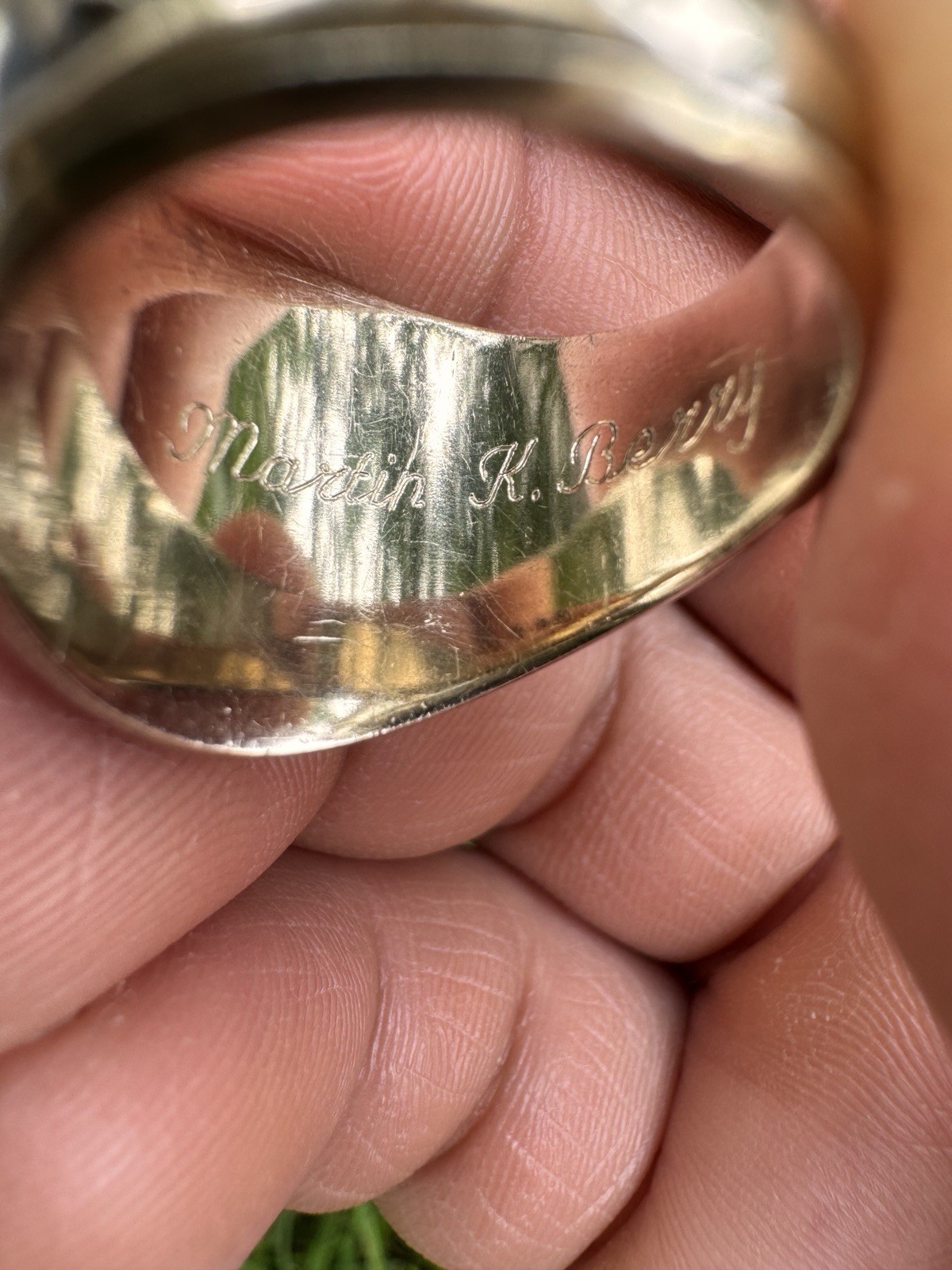 Davenport Central High School Class Ring - image 8