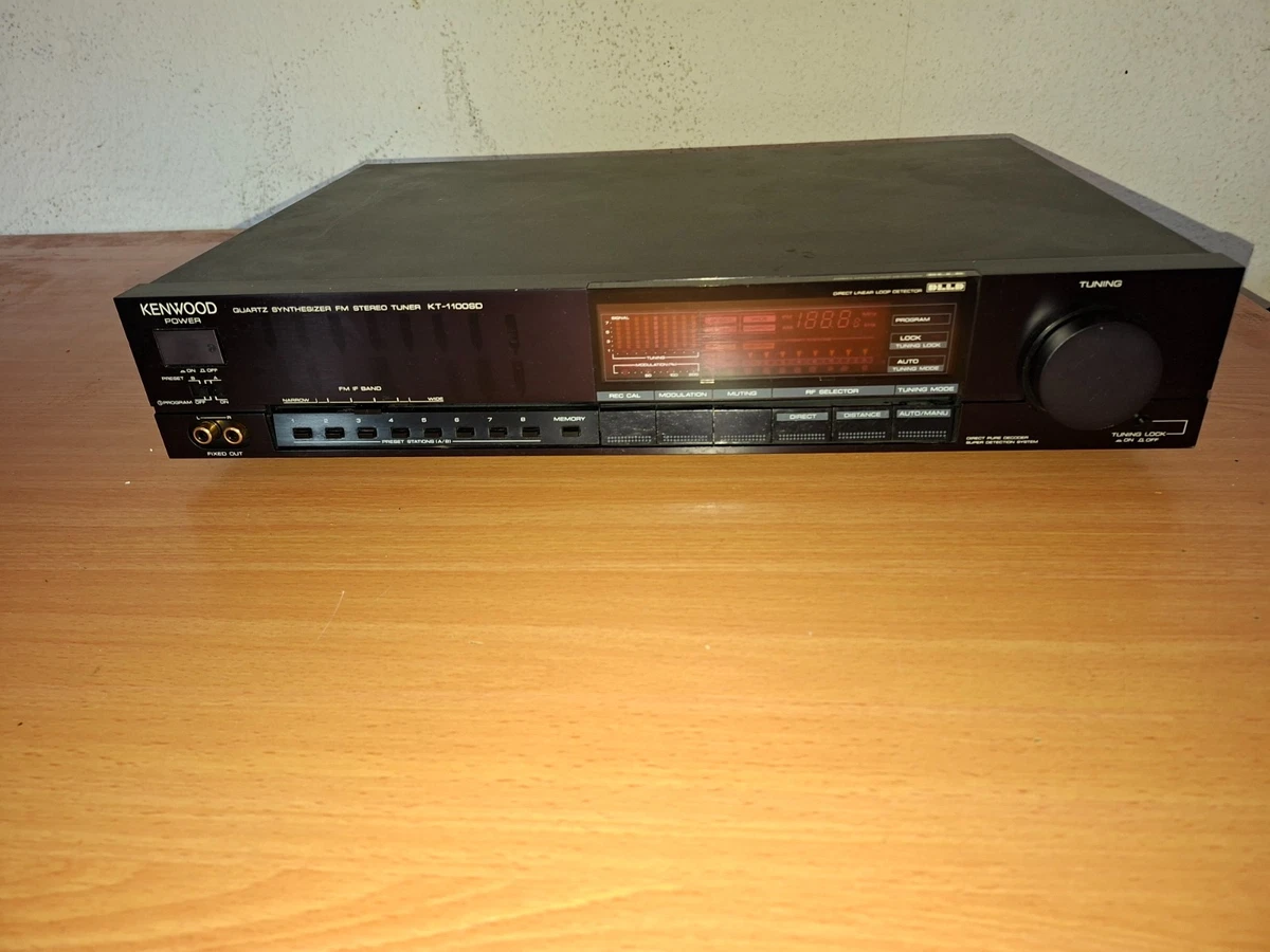kenwood kt-31l tuner - Comprar Artículos de Electrónica de Segunda Mano