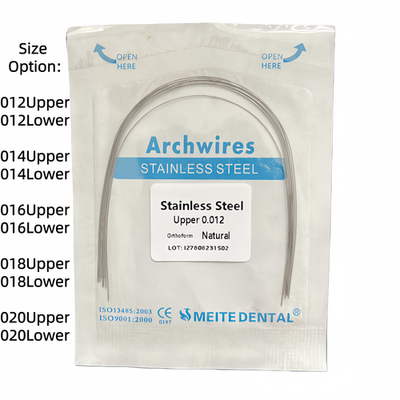 #ad #ad Dental Ortho Arch Wire Stainless Steel Ovoid Natural Round Rectangular Wire $127.55