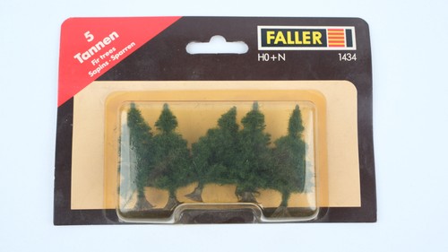 Faller H0 1434 5 abetos, aprox. 5 cm | Zustand: Gebraucht