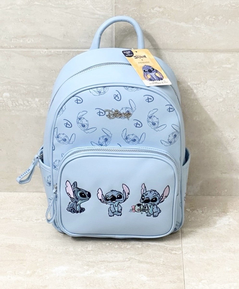 Disney Lilo & Stitch Scrump Faux Leather Backpack {13.5”x10