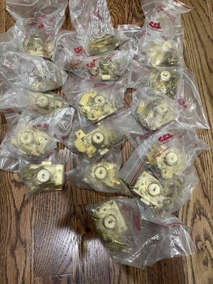 Lot of 16 Brass Desk/Cabinet Lock CCL Co. made in USA NL