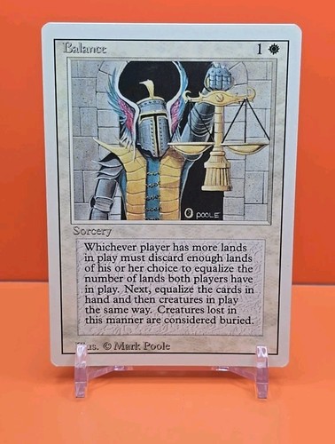 ⚪️⚪️⚪️ 1994 MAGIC The Gathering BALANCE REVISED 3RD EDITION LIGHT PLAYED ⚪️⚪️⚪️