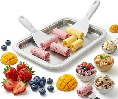Instant Ice Cream Maker Rolled Ice Cream Maker Soft Serve Ice Cream Maker 
