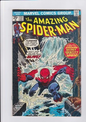 Amazing Spider-Man #151, Dec. 1975 Marvel Comics, VG
