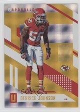 2017 Panini Unparalleled Yellow 123/199 Derrick Johnson #76 7l6