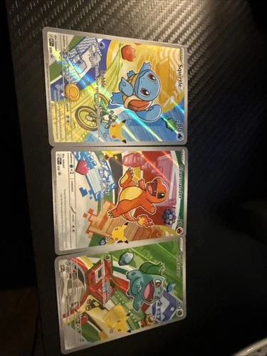 Pokemon 30th Anniversary First Partner Pack Charmander, Squirtle,Bulbasaur