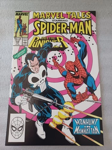 Marvel Tales #219 starring Spider-Man and the Punisher (reprints Amazing SM 202)