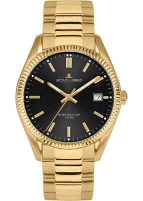 Jacques Lemans Derby 50-3M Neu Herren vom Uhrencenter Berlin 24203