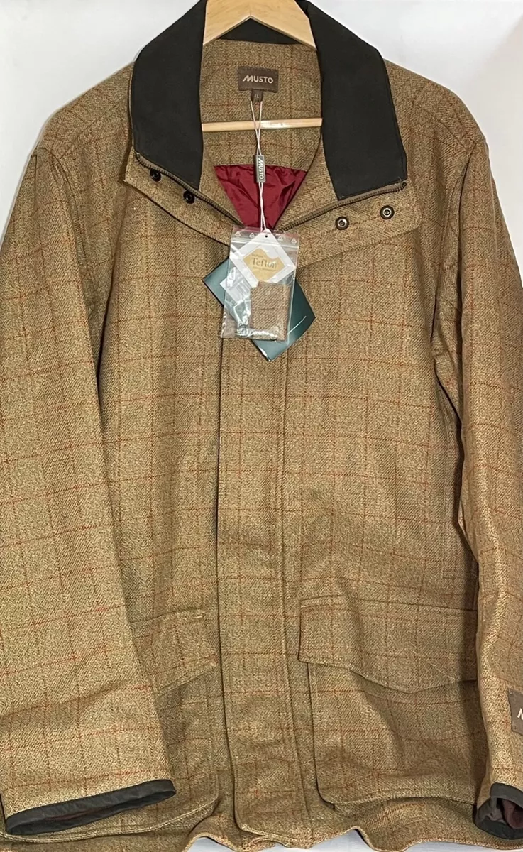 Mens Tweed Shooting Jacket Musto WLGR size Large new eBay