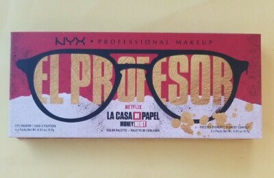 NYX Netflix El Profesor La Casa De Papel Money Heist 9 Eye Shadow Color Palette