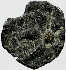 80BC Biblical Jerusalem Widow's Mite ALEXANDER JANNAEUS Coin HENDIN 1153 i120637