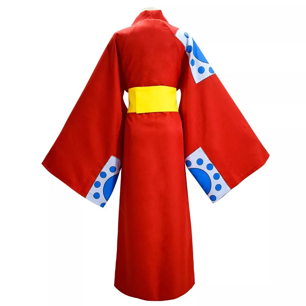 Monkey D Luffy Costume - One Piece Wano Country Cosplay