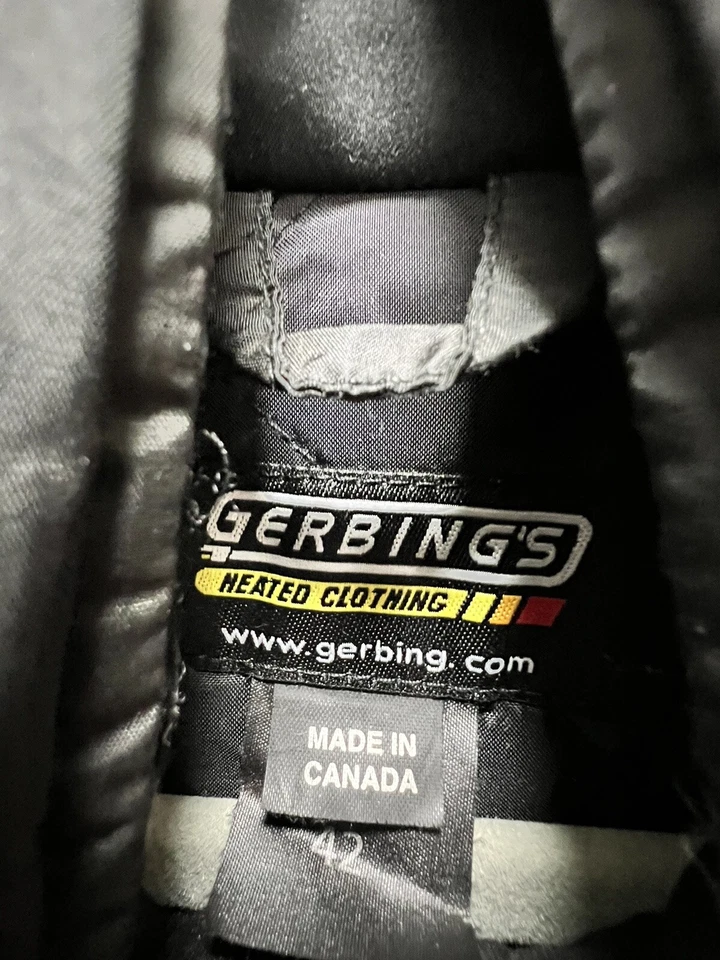 Gerbing's Heated Motorcycle Vest Black Size 42 No Charger - Image 4 of 4