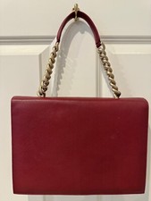 St. John Golden Jeweled Chain Tote Handbag Shoulder Purse