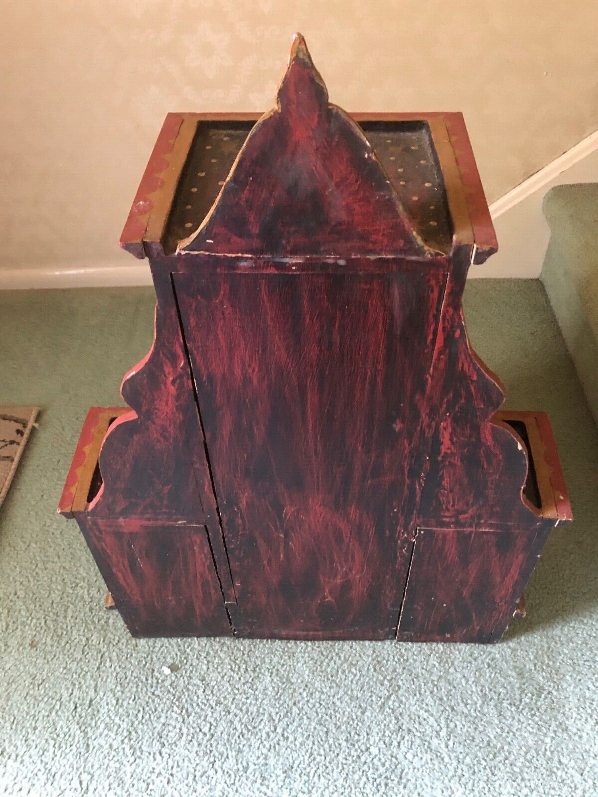 Unique cabinet with shelves and drawers