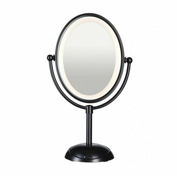 Conair Reflections LED Lighted Makeup Mirror Black for sale online