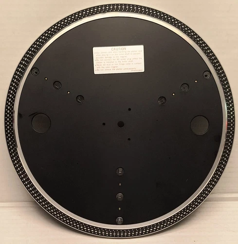 Technics SL 1600 Mk2 Turntable OEM Platter