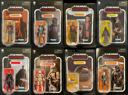 2021 Hasbro Star Wars Vintage Collection The Mandalorian Set of 8 SEALED MOC