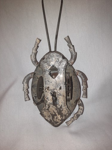 Vintage Gunthermann 8" Perplex Germany Tin Litho Windup Toy Ladybug Beetle 1911 - Picture 6 of 7
