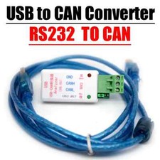 USB To CAN Bus Converter Adapter RS232 232 TO CAN For Communicate Analysis