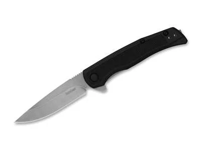 Kershaw Outfield Taschenmesser 4Cr14 Liner Lock GFN Flipper Schwarz ✔️ 01KS256