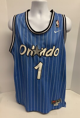 NBA Orlando Magic HARDAWAY #1 ユニフォーム Mitchell & Ness NBA Orlando Magic #1 Hardaway Blue Pinstripe