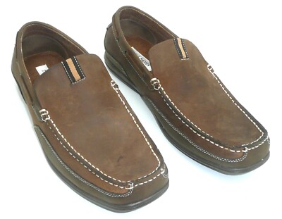 Steve Madden Brown Soft Leather Slip On Casual Loafers  display picture 1
