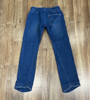 Levi's Engineered Twisted Twist Twister Vintage Y2K Jeans Blue