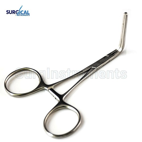 DeBAKEY Bulldog Clamp 4.50" (11.5cm) Angled 45* Surgical 4.50" 4.5" 4.5