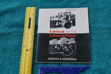 Leica And Leicaflex camera and accessories - Catalog 38 1965 