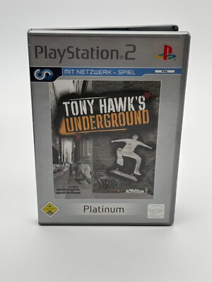 PS2 Sony Playstation 2 - Tony Hawks Underground Platinum - oA/PAL