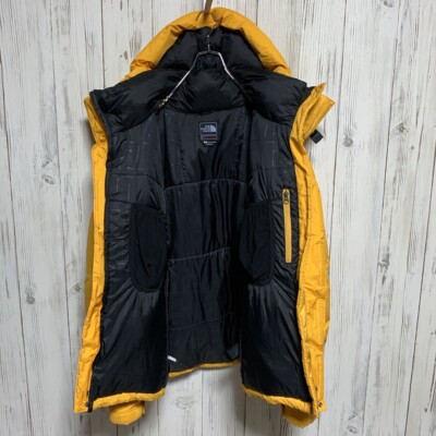 The North Face Himalayan Hoodie WindStopper Size S Yellow Good