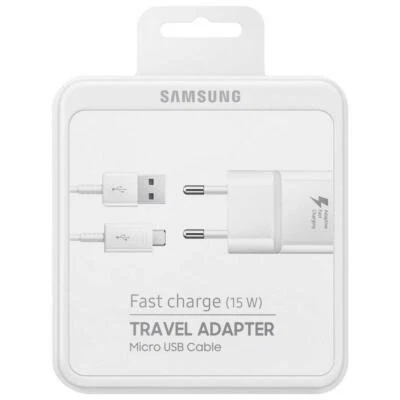 Samsung Caricabatterie Caricatore Rapido Fast Charge + Cavo Usb Type EP-TA20EW